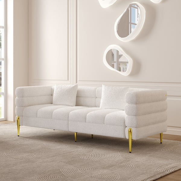럭셔리 거실 소파 세트 직물 벨벳 소파 현대 섹션 커버 소파 Recliner 1
