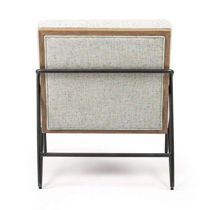 엑센트 PU 가죽 라운지 의자 Recliner Chaise 현대 가구 6