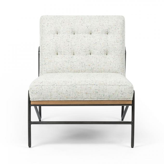 엑센트 PU 가죽 라운지 의자 Recliner Chaise 현대 가구 5