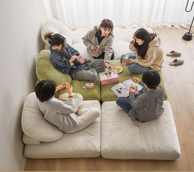 휴식용 컨버터블 섹션 소파 침대 소파 타타미 12