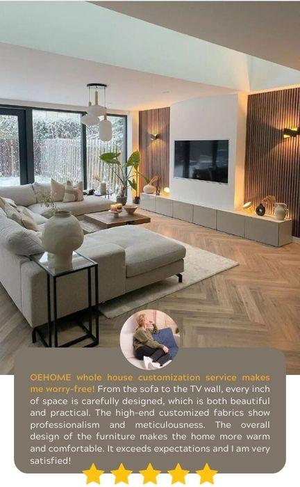 Elegant Wood Sectional Sofa End Italian Designer Modern Living Room Villa Set With Luxury Genuine Leather And Furniture 39