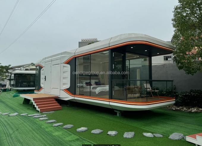 AI 친환경 최저가 모듈형 디자인 우주 캡슐 하우스 통합 19