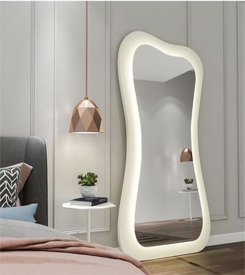 할리우드 서 있는 전체 길이 Xl 바닥 거울 LED 빛 71x32