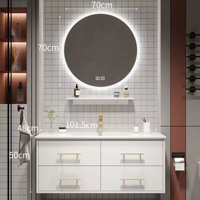 LED 거울 욕실 캐비닛 화장실 바위 캐비닛 화장실 싱크장